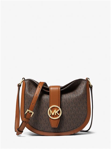 michael kors outlet gabby small signature logo hobo crossbody bag|Gabby Small Hobo Crossbody Bag .